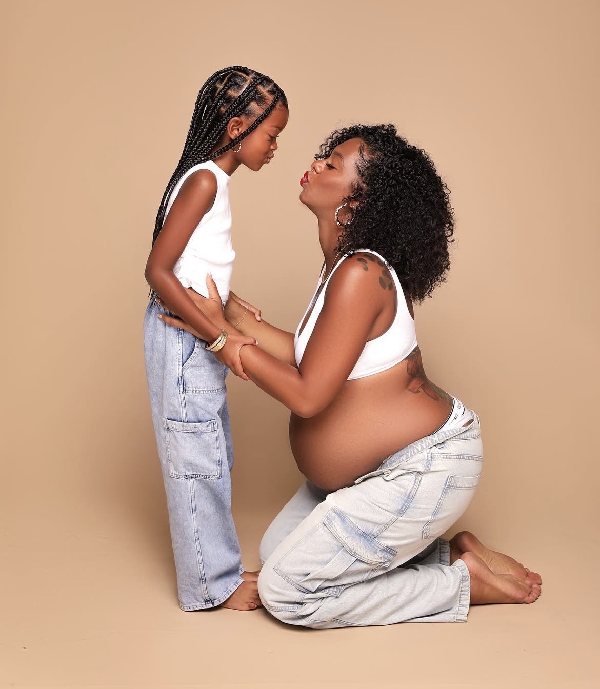 Maternity session at QP Studios