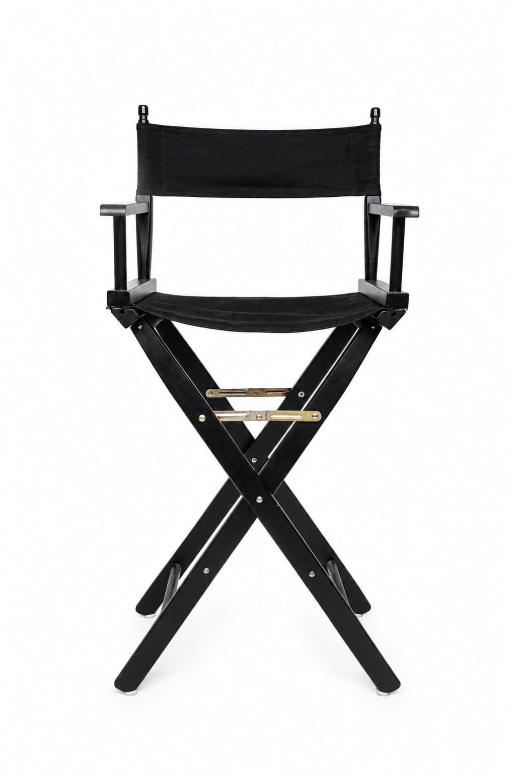 Black director's chair available as a studio prop